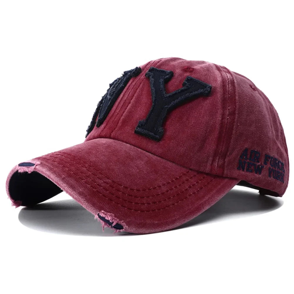 Vintage Embroidered Baseball Cap
