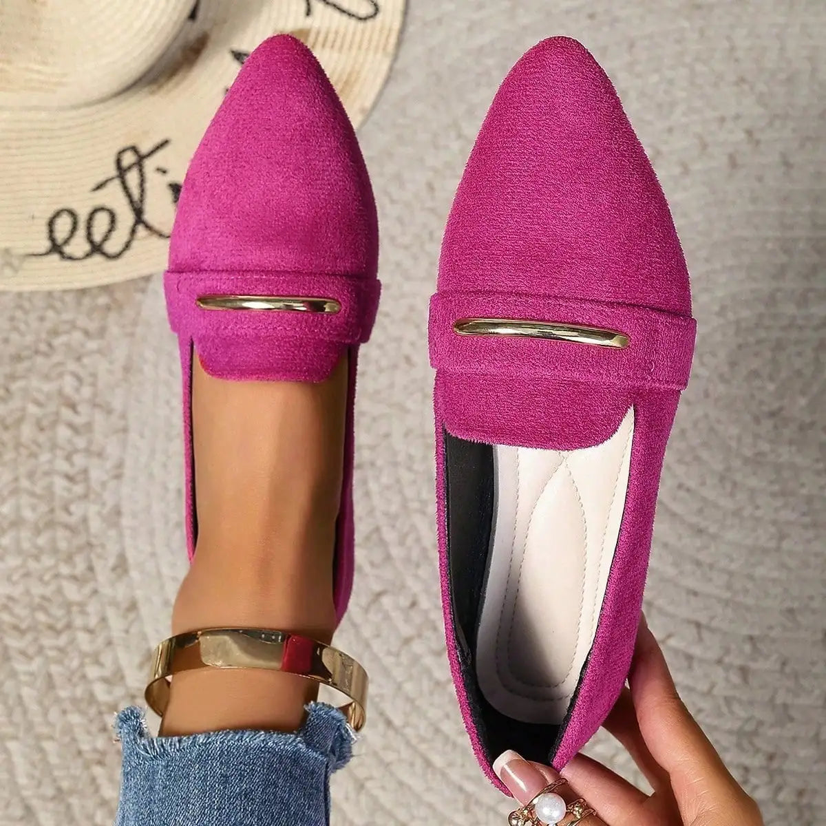 Women's Orthopedic Pointed Loafers