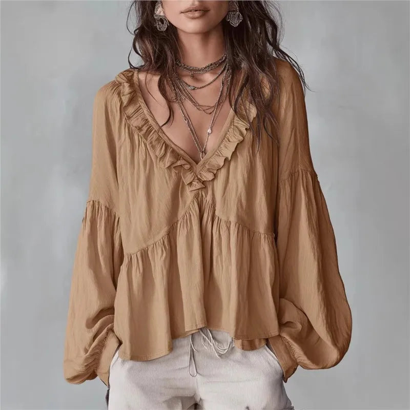 Women's Ruffle Blouse