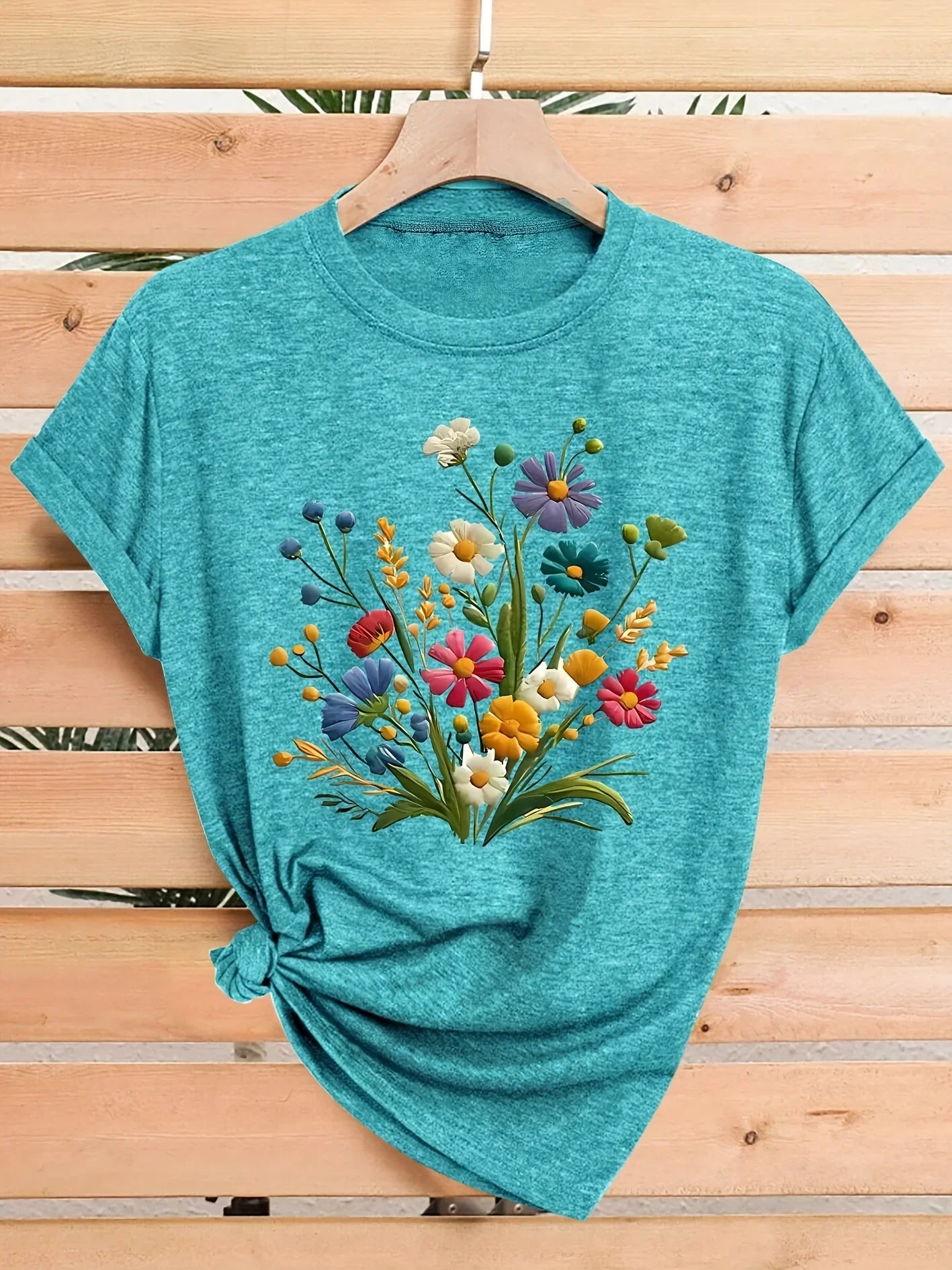 Women's Floral Print Shirt