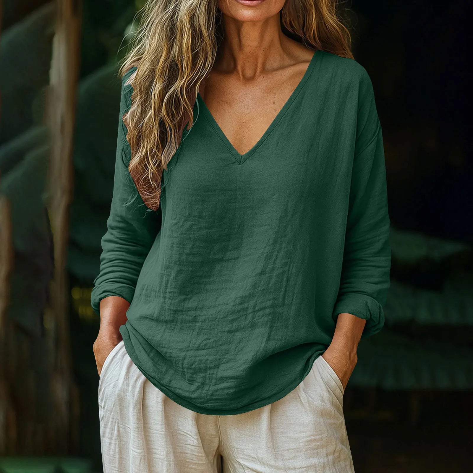 Women's Breathable Long Sleeve Casual Top