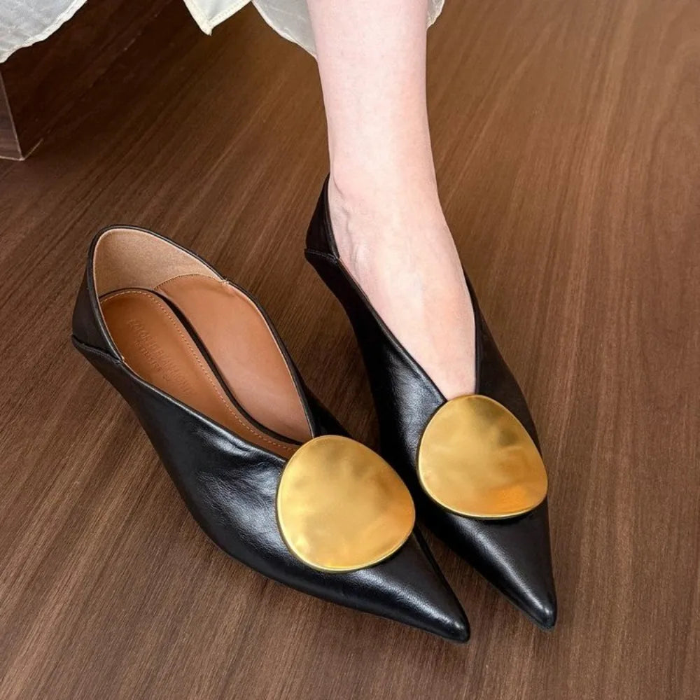 Women's Comfortable Pointed Toe Low Heels