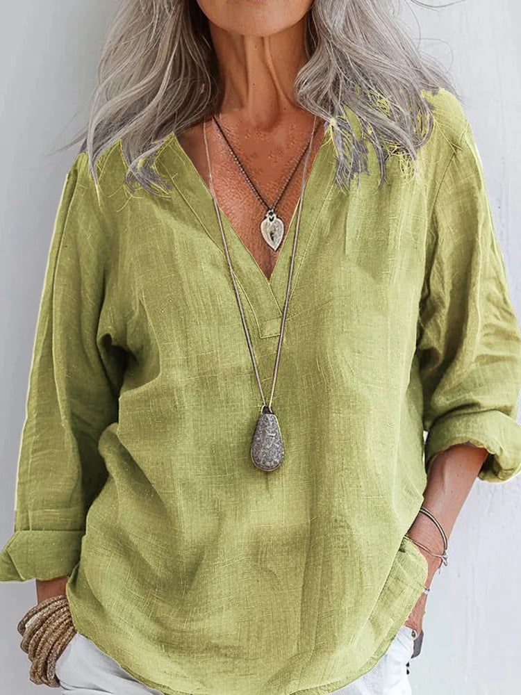 Women's Vintage Casual Blouse