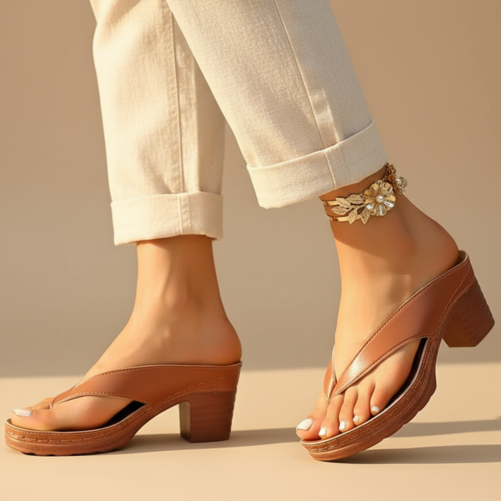 Women's Platform Thong Sandals