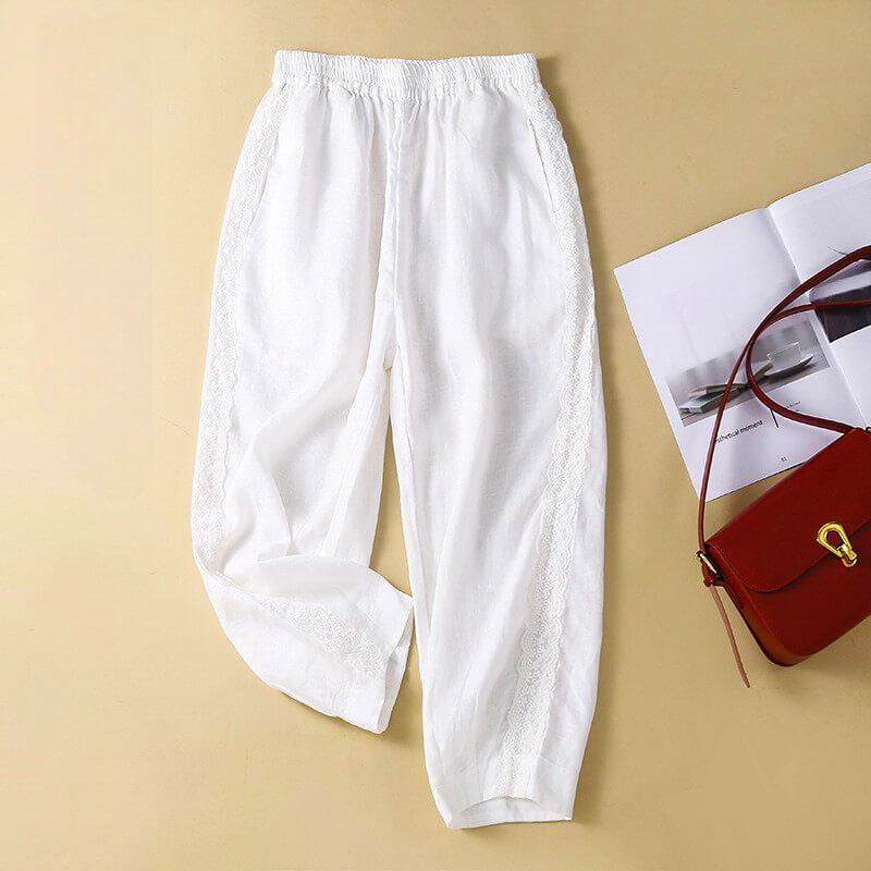 Women's Cotton-Linen Pants