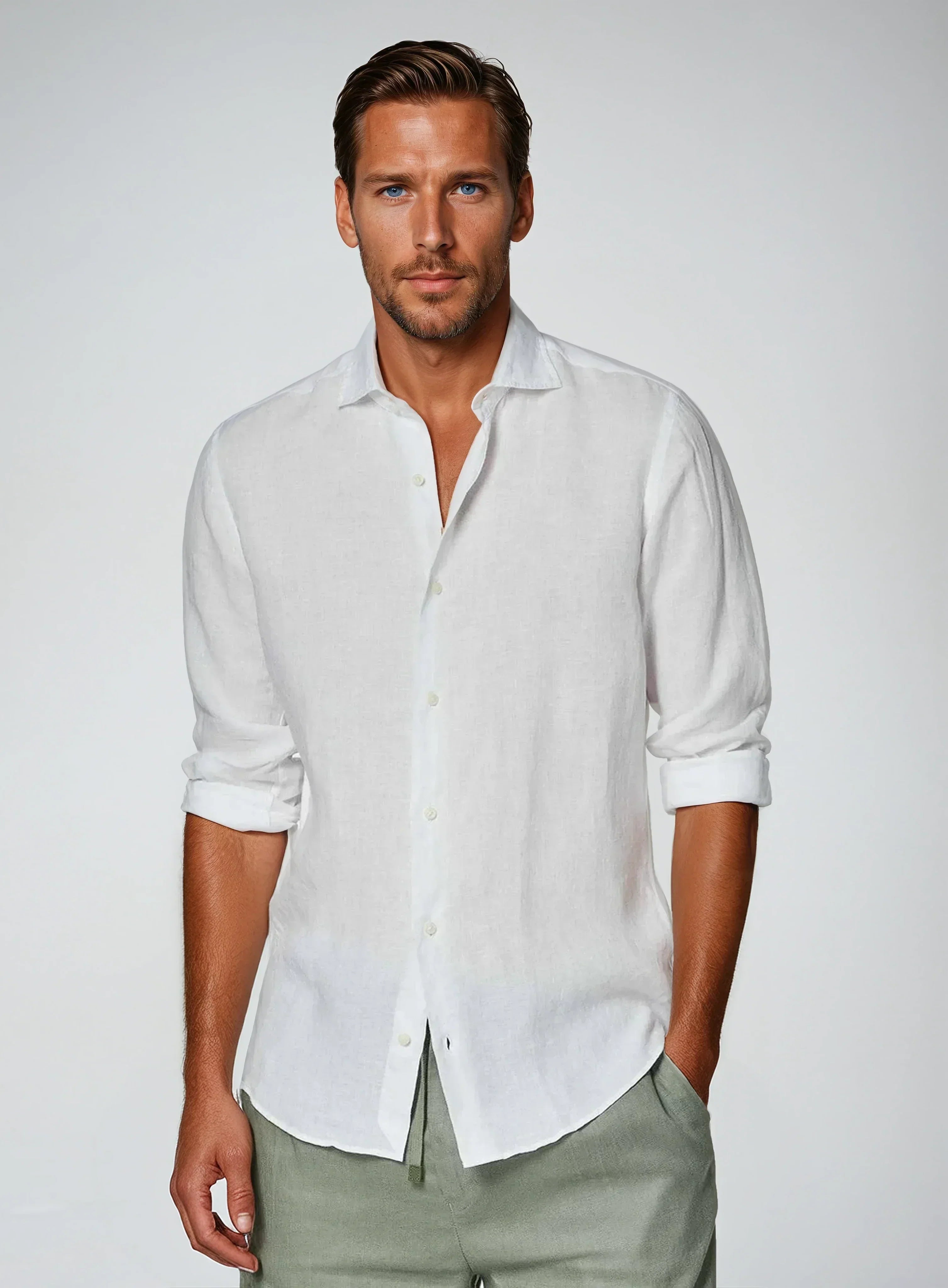 Everyday Linen Button Shirt