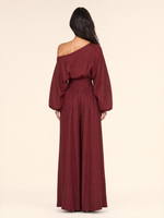 Load image into Gallery viewer, Asymmetrical One-Shoulder Trouser Set

