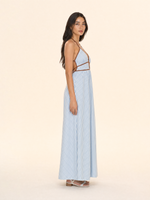 Load image into Gallery viewer, Halter Neck Flowing Maxi Dress
