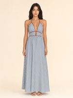 Load image into Gallery viewer, Halter Neck Flowing Maxi Dress
