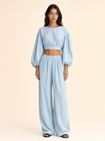 Load image into Gallery viewer, Sleeve Trouser Set
