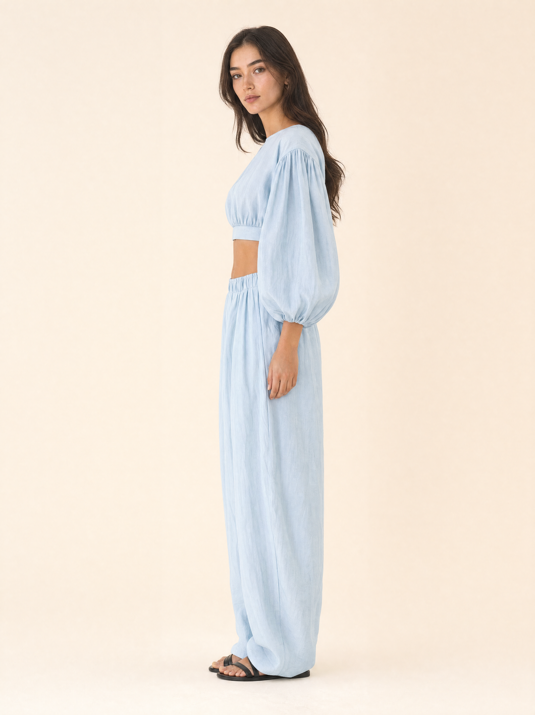 Sleeve Trouser Set