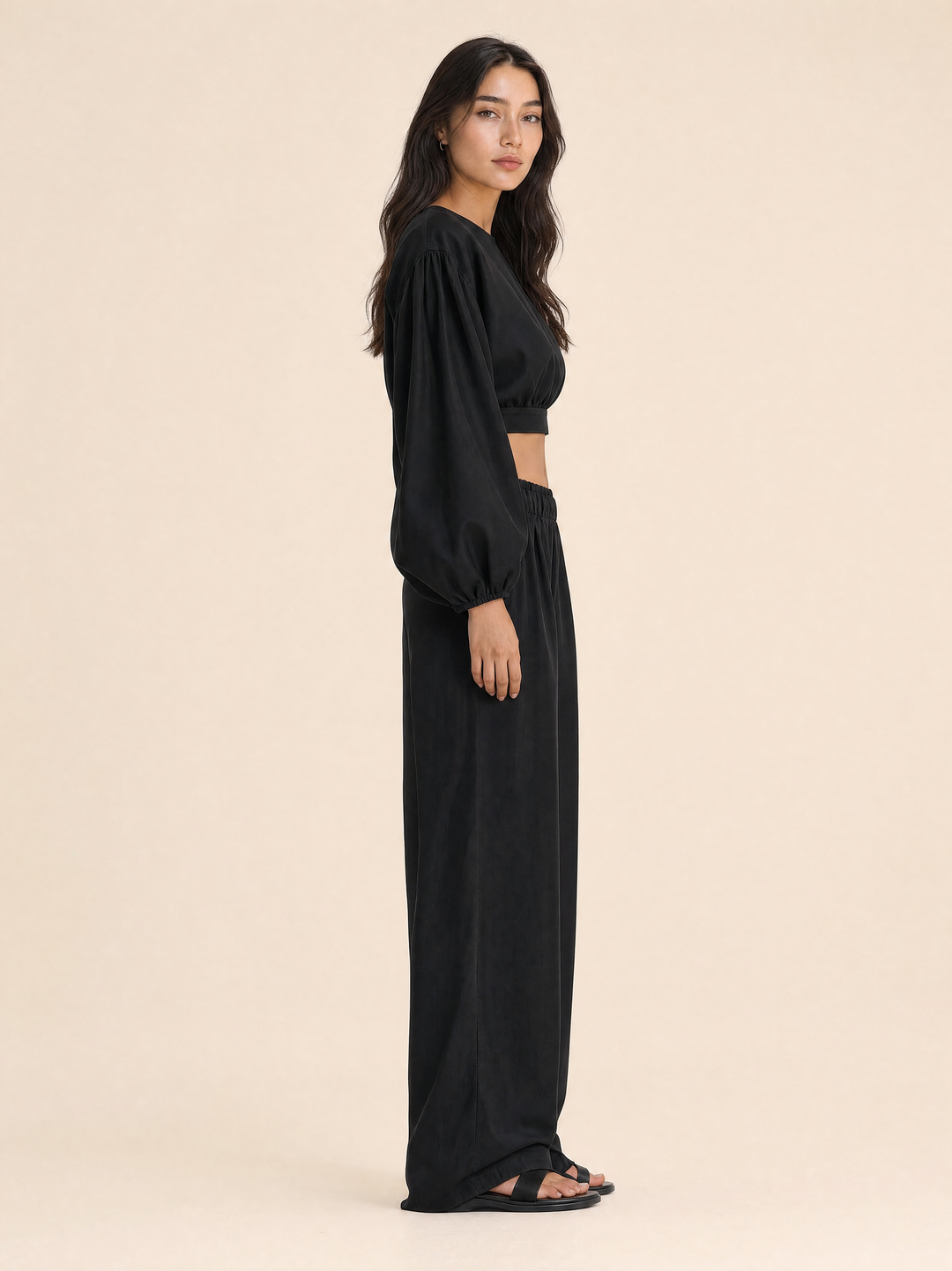 Sleeve Trouser Set