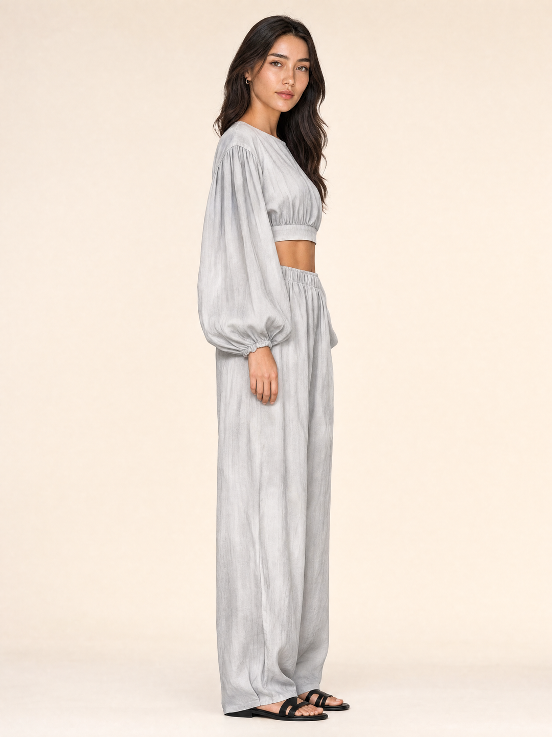 Sleeve Trouser Set