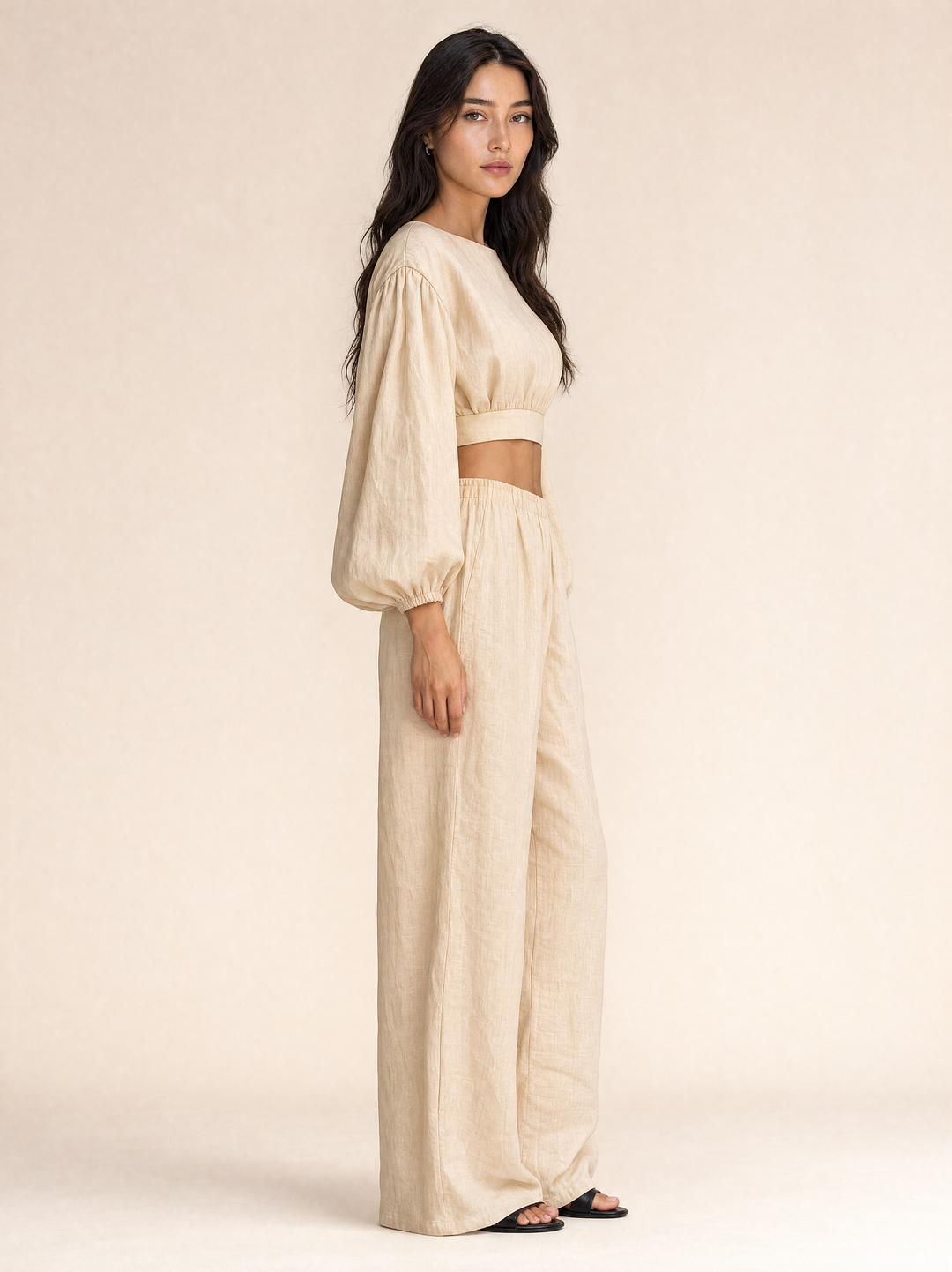 Sleeve Trouser Set