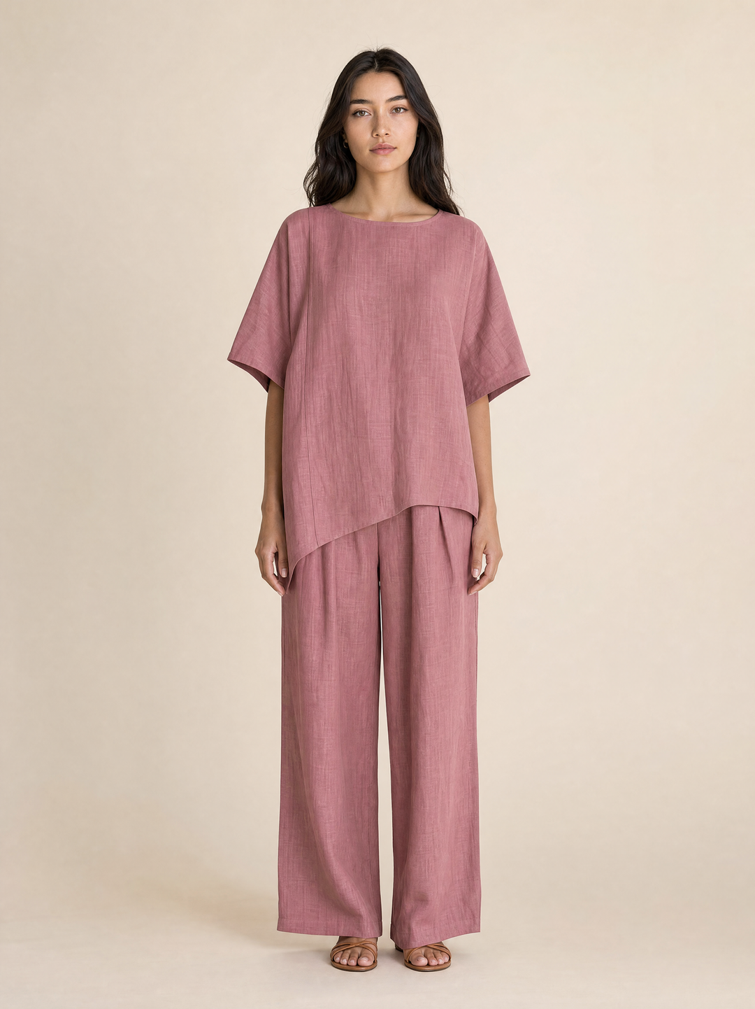 Relaxed Linen Matching Set