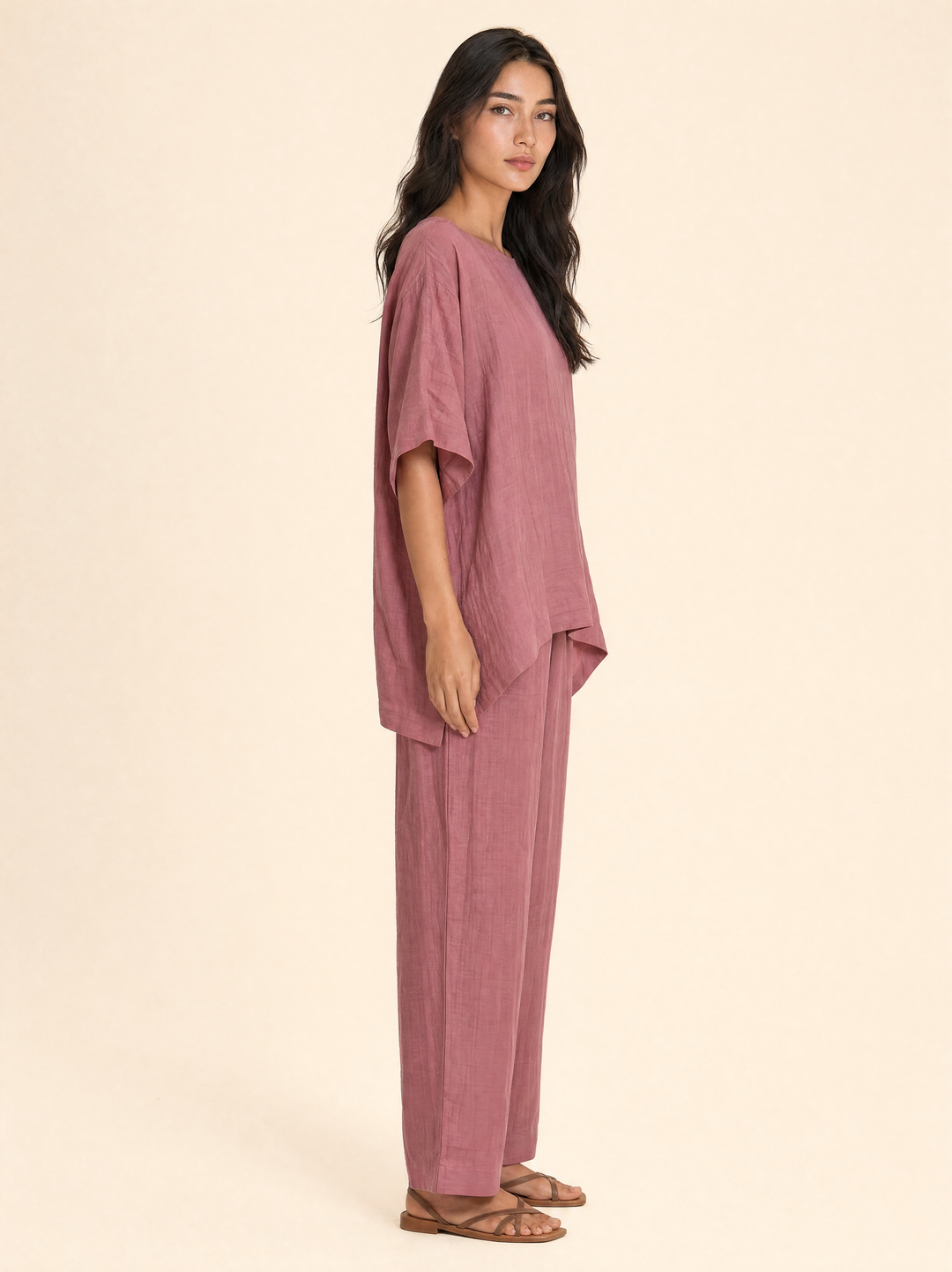 Relaxed Linen Matching Set