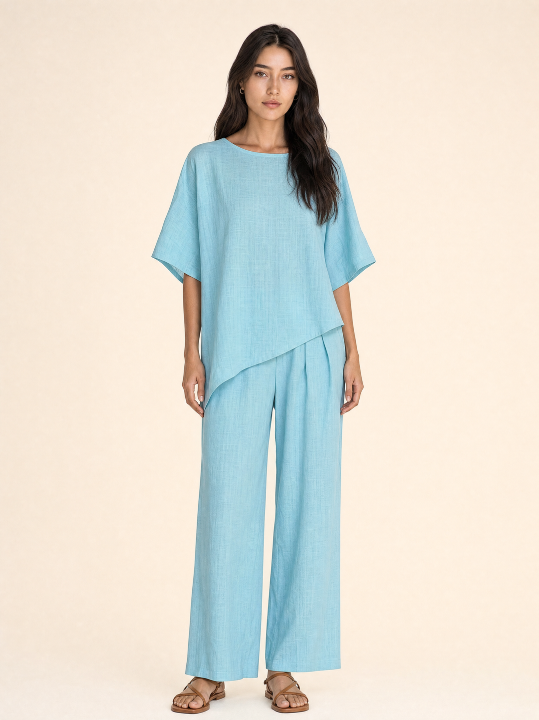 Relaxed Linen Matching Set
