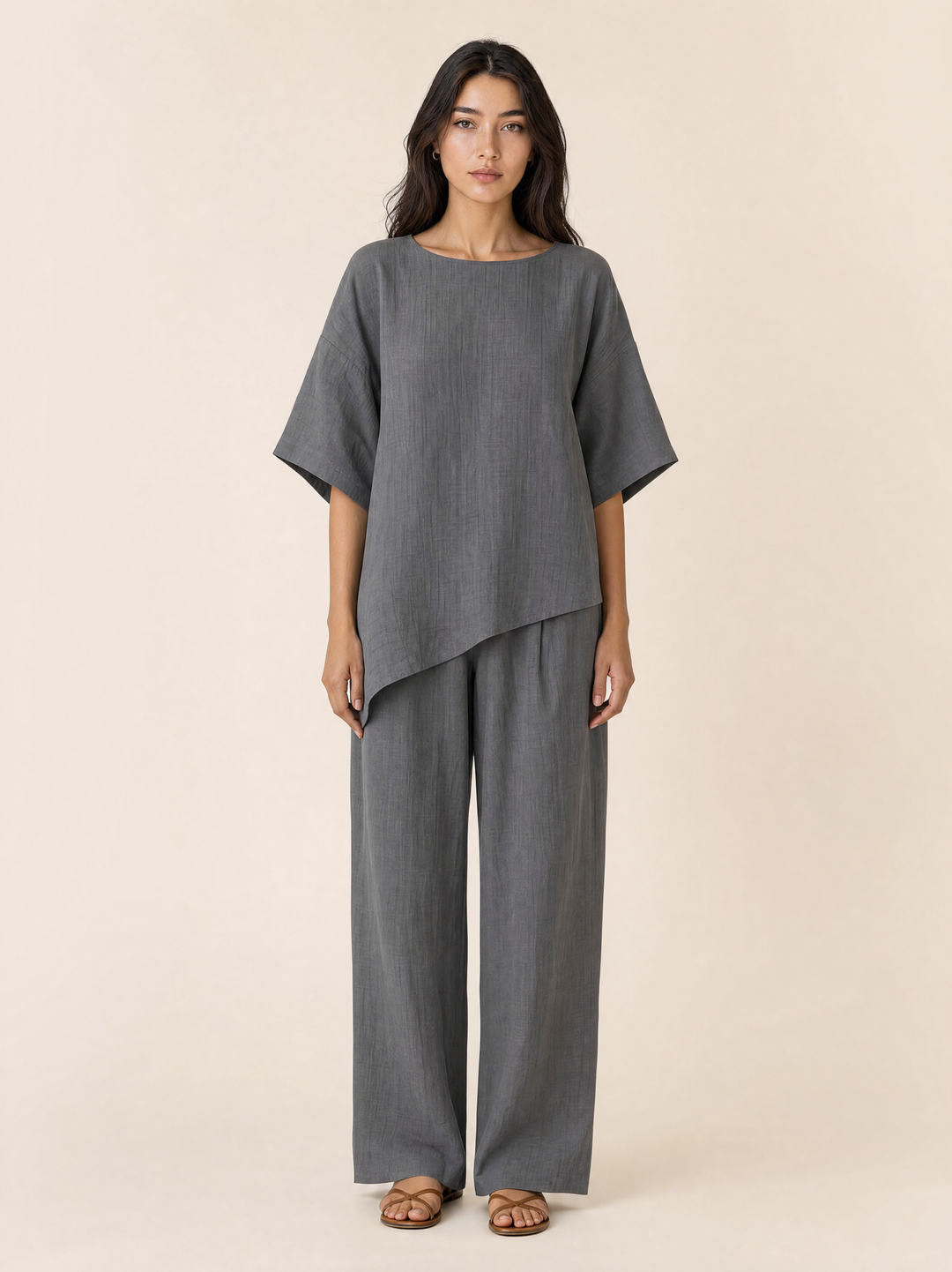 Relaxed Linen Matching Set