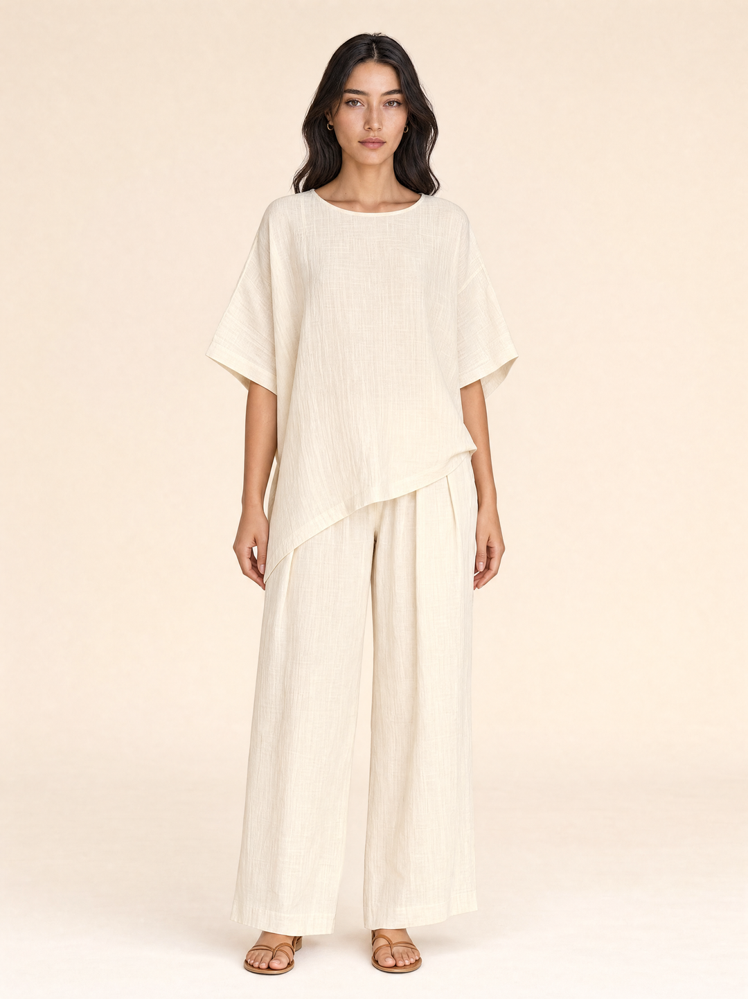 Relaxed Linen Matching Set