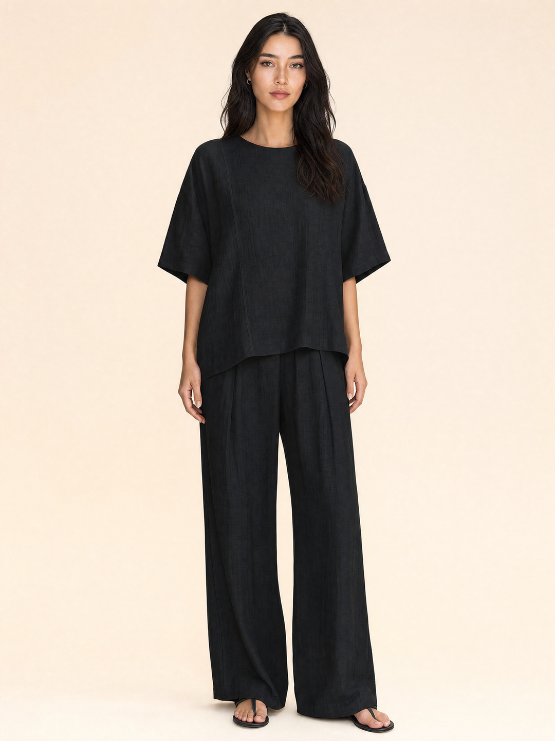 Relaxed Linen Matching Set