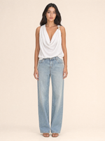 Load image into Gallery viewer, Relaxed Draped Cowl Neck Blouse
