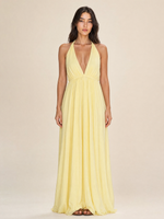 Load image into Gallery viewer, Flowing Deep V Neck Maxi Dress
