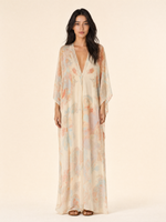 Load image into Gallery viewer, Artistic Bohemian Maxi Dress
