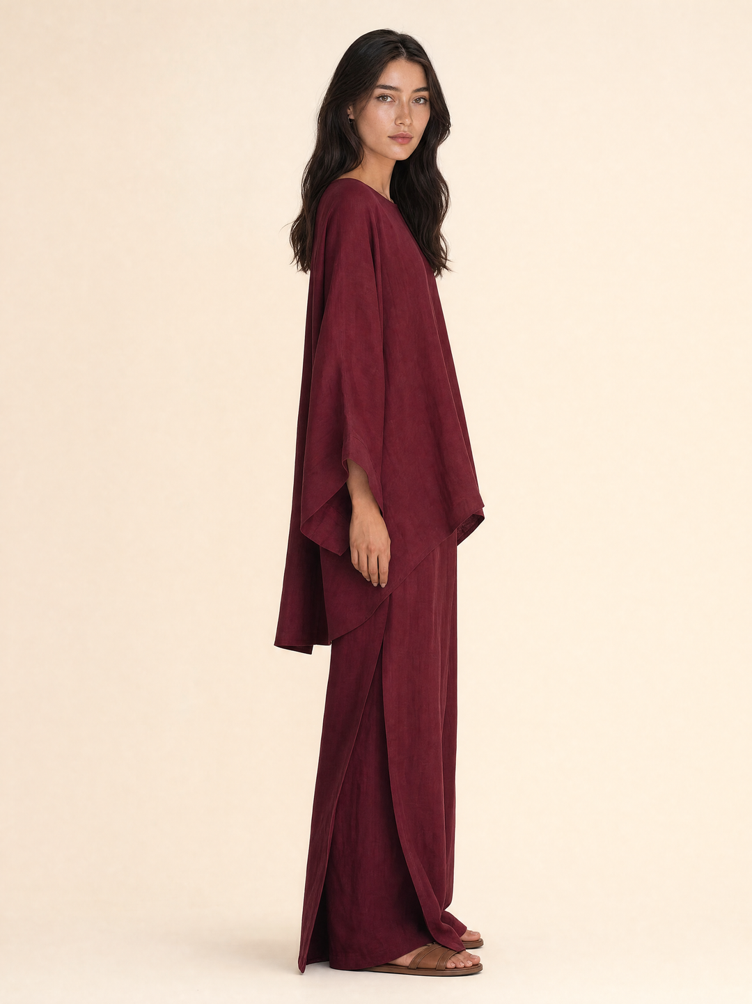 Relaxed Linen Two Piece Set