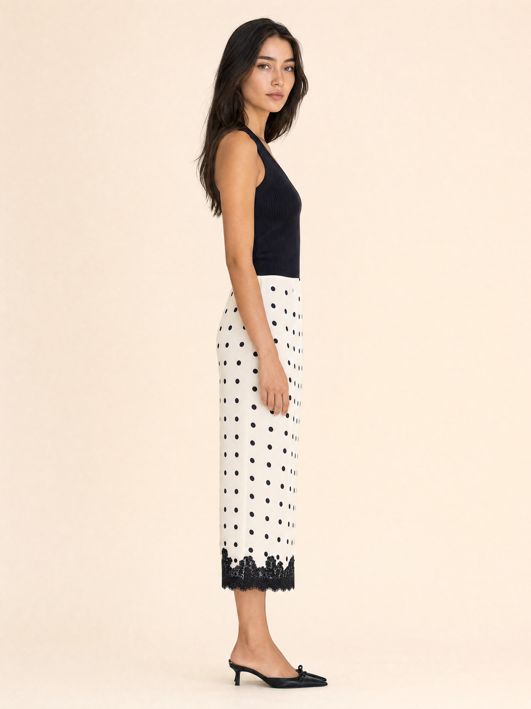 Chic Lace Midi Skirt