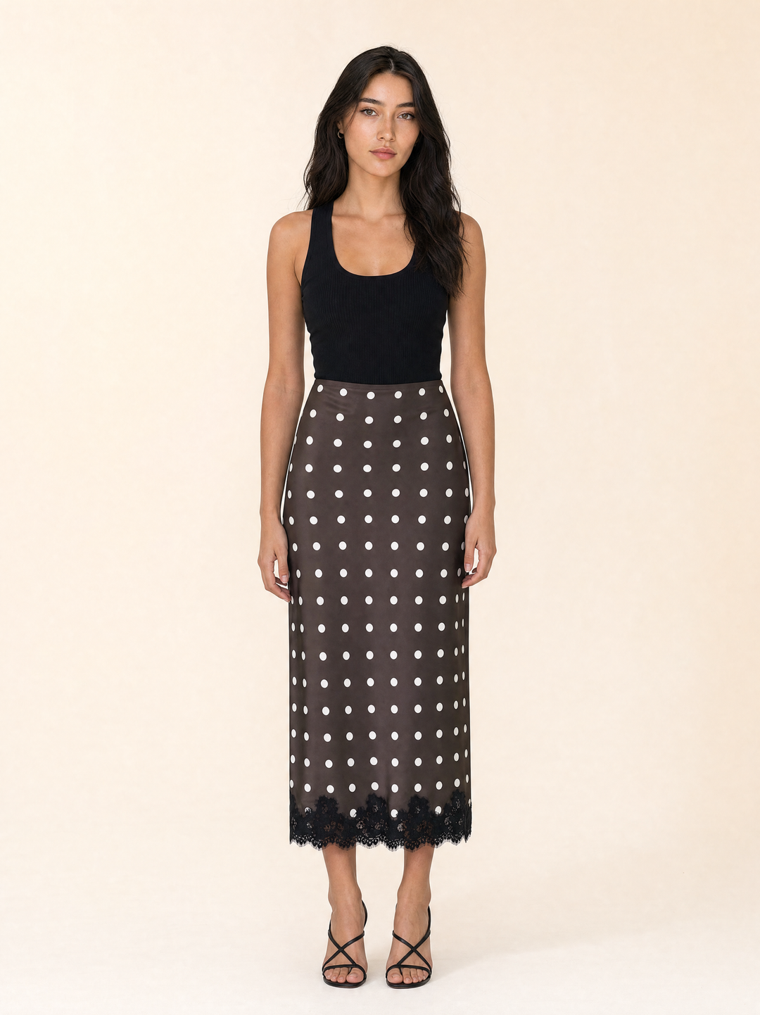 Chic Lace Midi Skirt