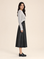 Load image into Gallery viewer, Retro Leather Midi Skirt
