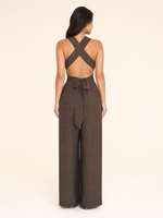 Load image into Gallery viewer, V-neck Backless Jumpsuits
