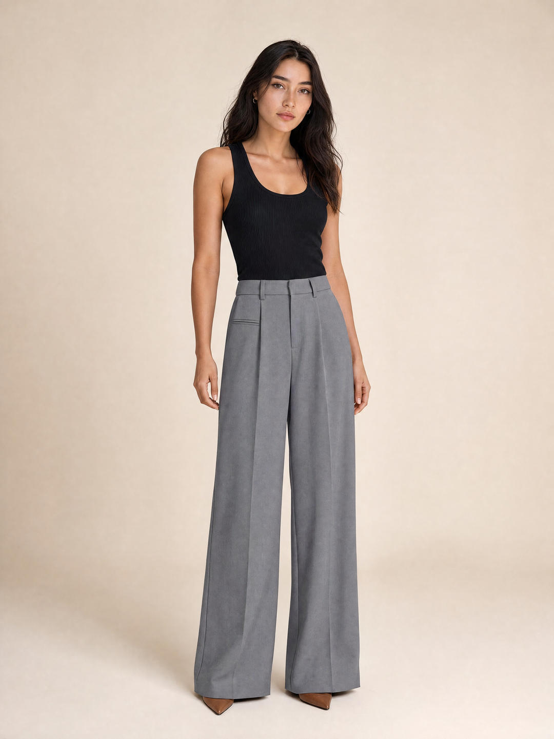 Autumn Versatile High-waisted Trousers