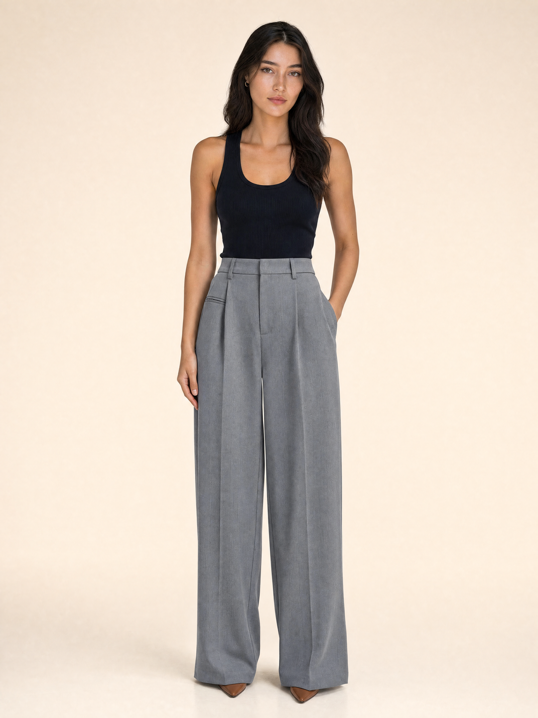 Autumn Versatile High-waisted Trousers