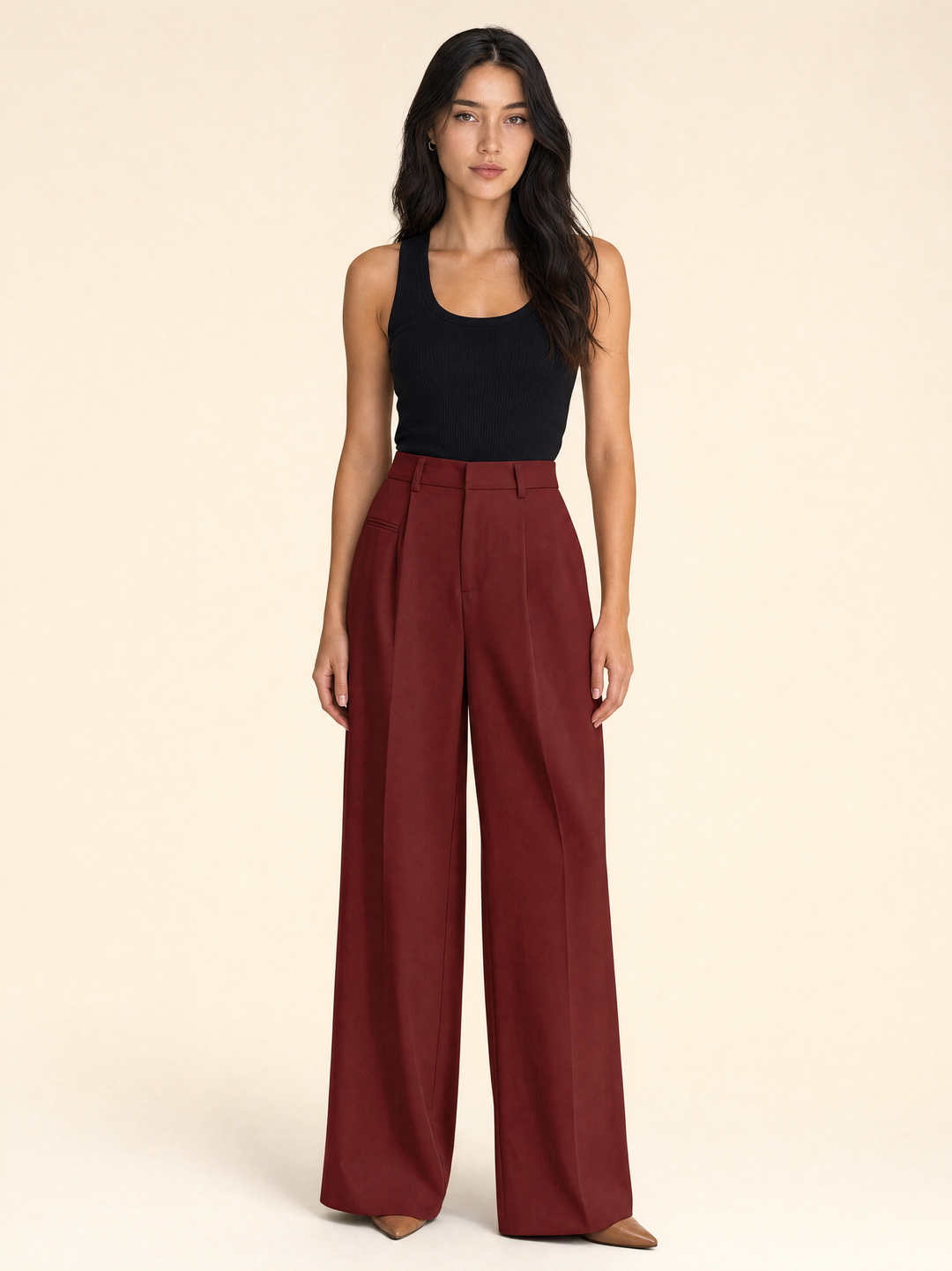 Autumn Versatile High-waisted Trousers