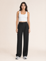 Load image into Gallery viewer, Casual High-Waisted Straight-Leg Trousers
