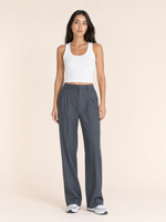 Load image into Gallery viewer, Casual High-Waisted Straight-Leg Trousers
