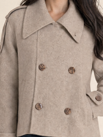 Load image into Gallery viewer, Classic Wool Collard Coat
