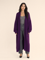 Load image into Gallery viewer, Oversized Ribbed Knit Maxi Cardigan
