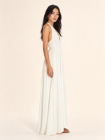 Load image into Gallery viewer, Flowing Deep V Neck Maxi Dress
