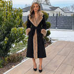 Load image into Gallery viewer, Fur Collar Heavy Jacket
