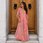 Load image into Gallery viewer, Artistic Bohemian Maxi Dress
