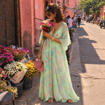 Load image into Gallery viewer, Artistic Bohemian Maxi Dress
