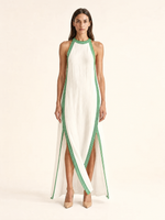 Load image into Gallery viewer, Sleeveless Halter Neck Maxi Dress

