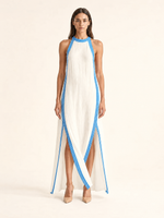 Load image into Gallery viewer, Sleeveless Halter Neck Maxi Dress
