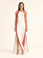 Load image into Gallery viewer, Sleeveless Halter Neck Maxi Dress
