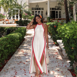 Load image into Gallery viewer, Sleeveless Halter Neck Maxi Dress
