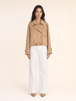Load image into Gallery viewer, Autumn Retro Suede Lapel Jacket with Button Closure
