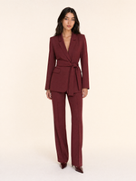 Load image into Gallery viewer, Spring Autumn Blazer and Straight-Leg Pants Set

