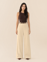 Load image into Gallery viewer, High-Waist Wide-Leg Tailored Trousers
